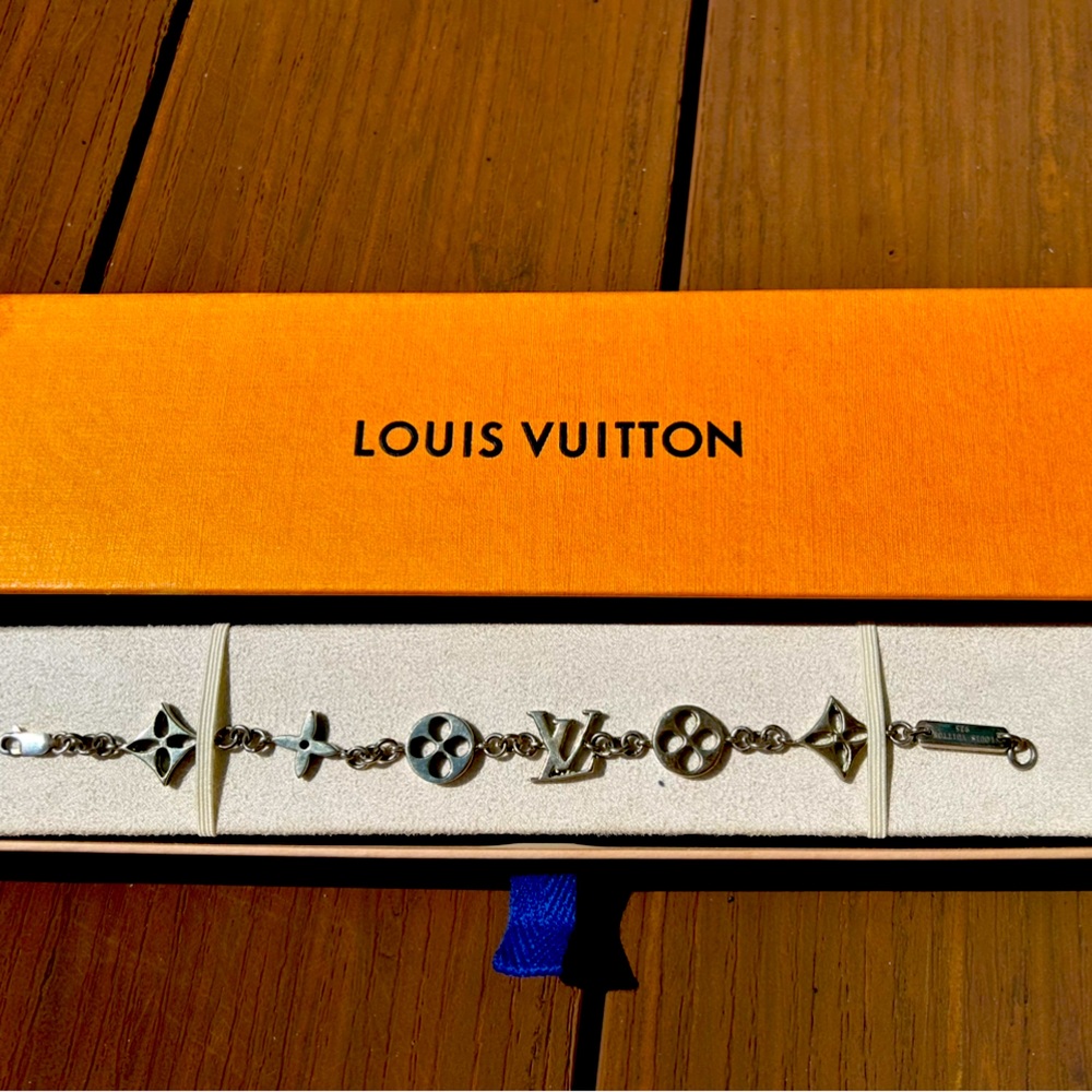 Vintage Louis Vuitton Sterling Silver Bracelet